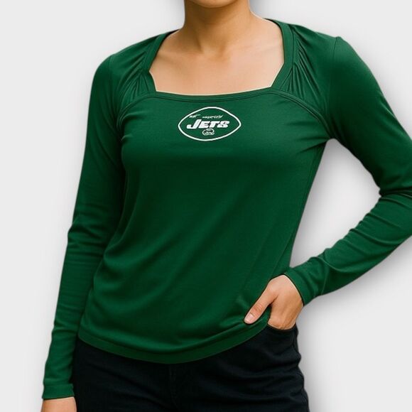 NY Jets NFL Long Sleeve Shirt - Picture 1 of 5